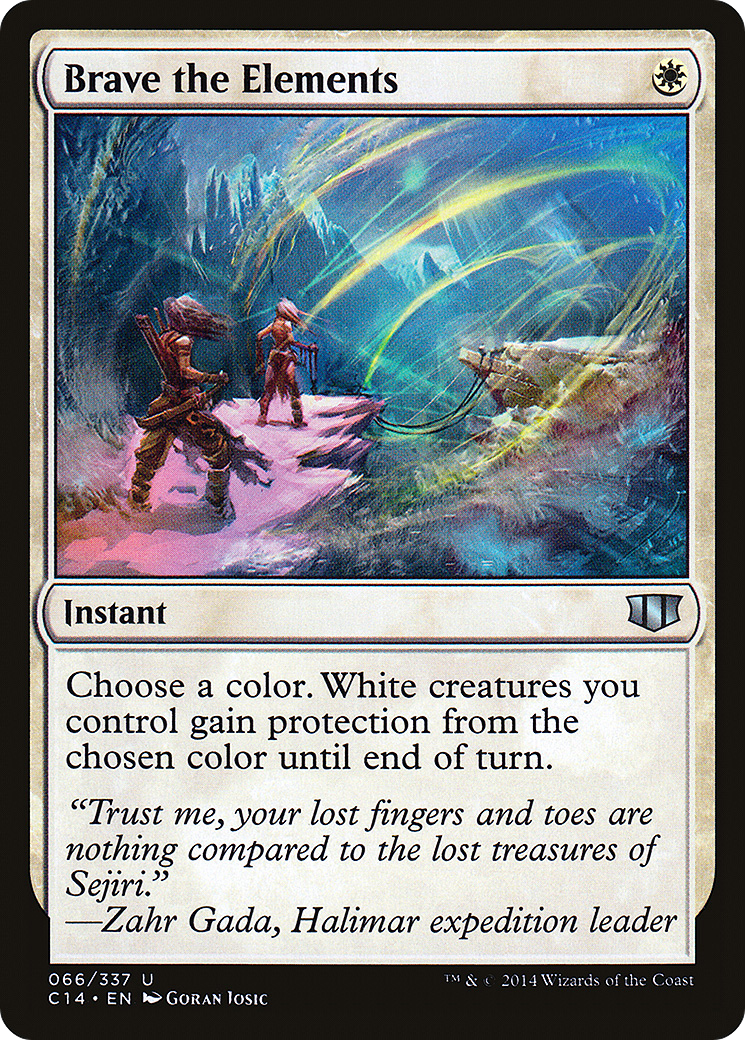 Image of Brave the Elements (C14-066) - Commander 2014