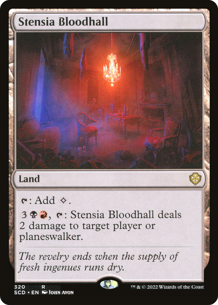 Image of Stensia Bloodhall (SCD-320) - Starter Commander Decks