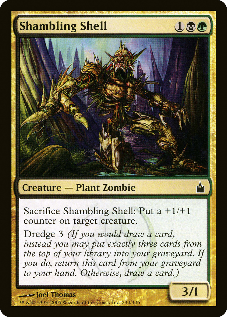 Image of Shambling Shell (RAV-230) - Ravnica: City of Guilds Foil