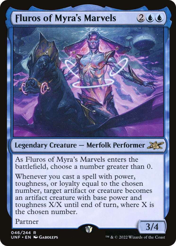 Image of Fluros of Myra's Marvels (UNF-046) - Unfinity Foil
