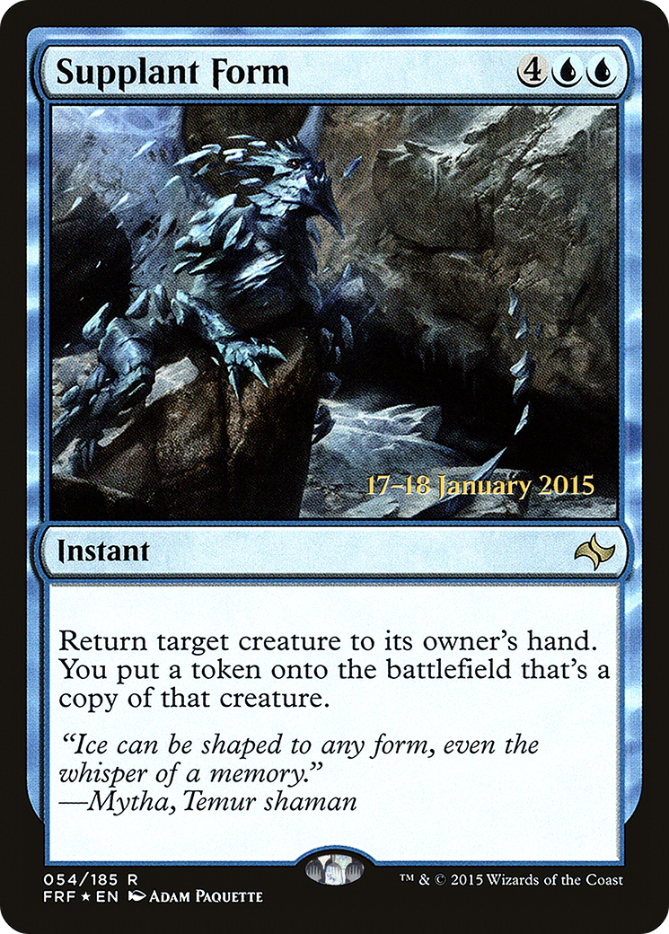 Image of Supplant Form (PRE-054) - Fate Reforged Promos Foil