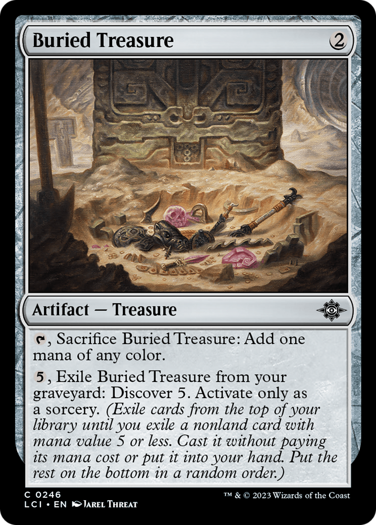 Image of Buried Treasure (LCI-246) - The Lost Caverns of Ixalan Foil