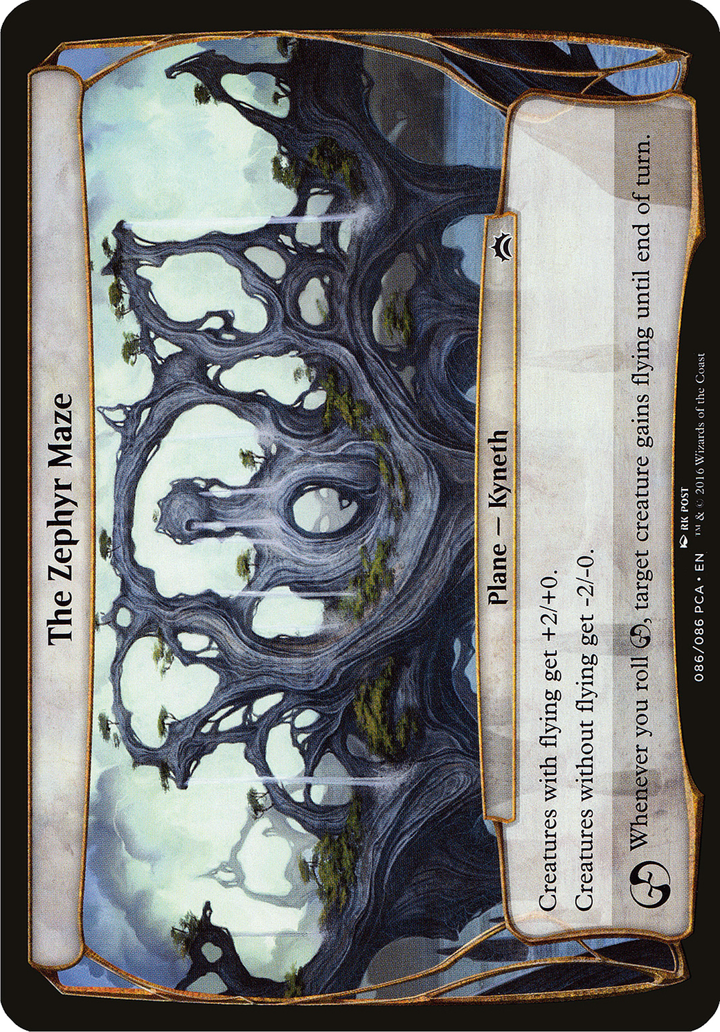Image of The Zephyr Maze (Planechase Anthology) (OVER-) - Planechase Anthology Planes