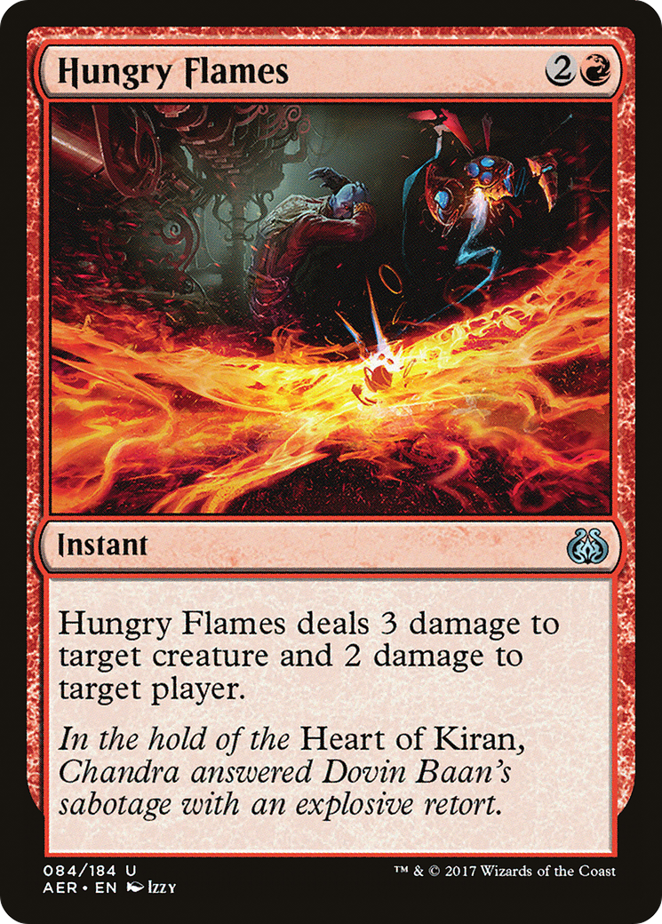 Image of Hungry Flames (AER-084) - Aether Revolt Foil
