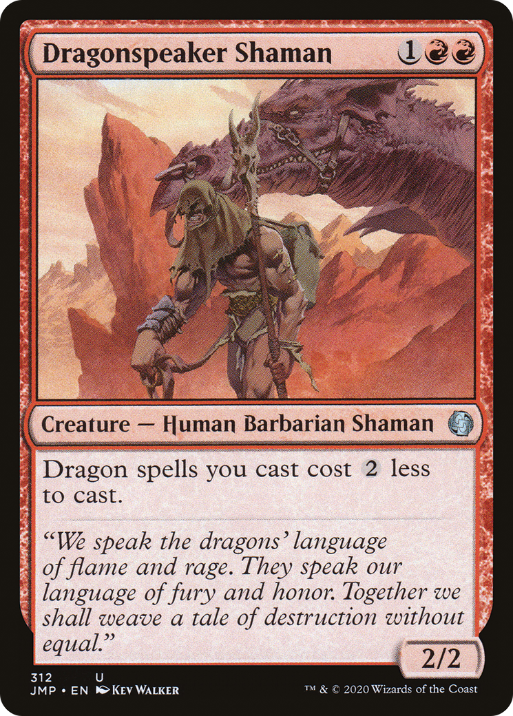 Image of Dragonspeaker Shaman (JMP-312) - Jumpstart