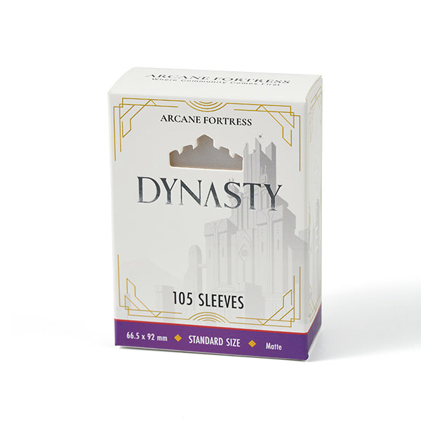 Image of Arcane Fortress Card Sleeves: Standard- Matte- Crystal Clear (100 ct)