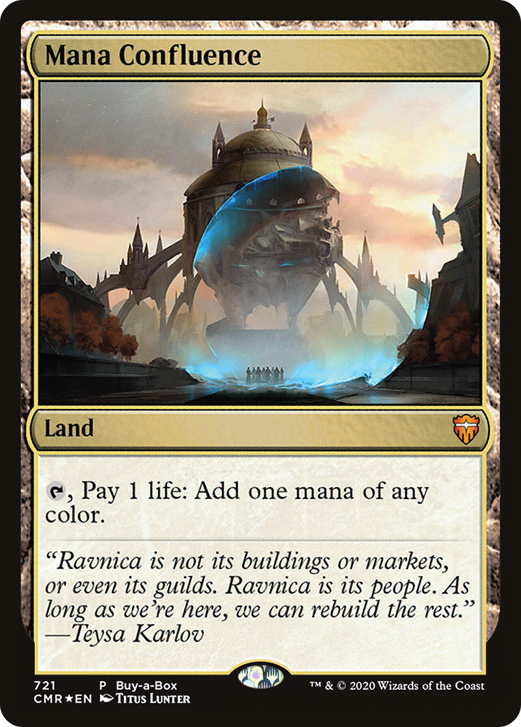 Image of Mana Confluence (BABP-721) - Commander Legends Foil