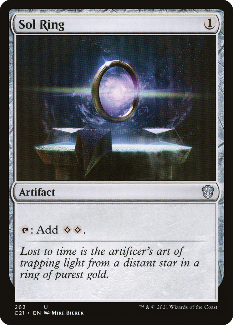 Image of Sol Ring (C21-263) - Commander 2021