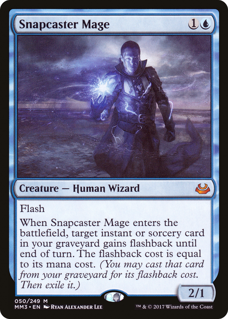 Image of Snapcaster Mage (MM3-050) - Modern Masters 2017 Foil