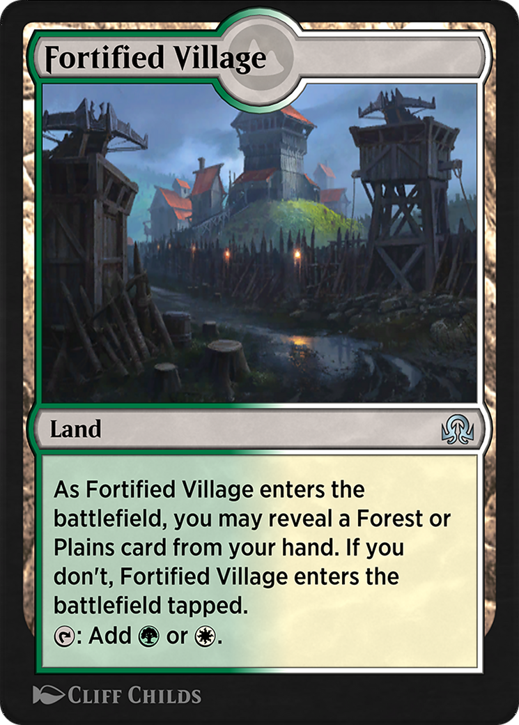 Image of Fortified Village (SIR-267) - Shadows over Innistrad Remastered