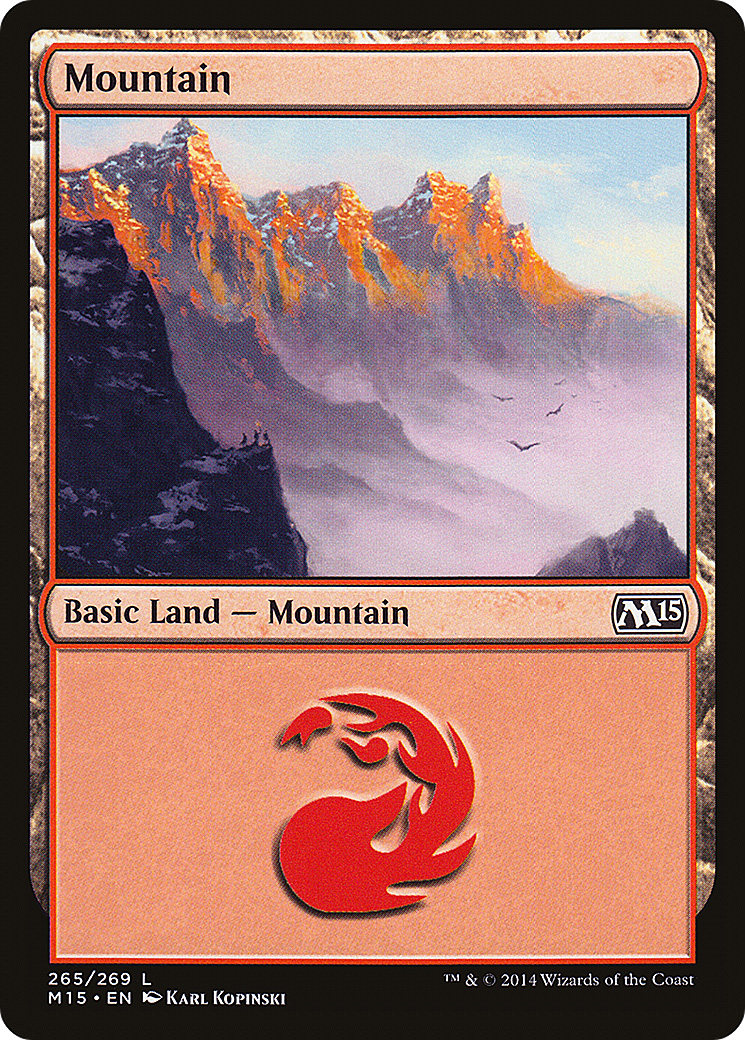 Image of Mountain (265) (M15-265) - Magic 2015 Foil