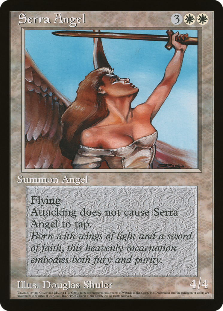 Image of Serra Angel (O90P-007) - Oversized 90's Promos