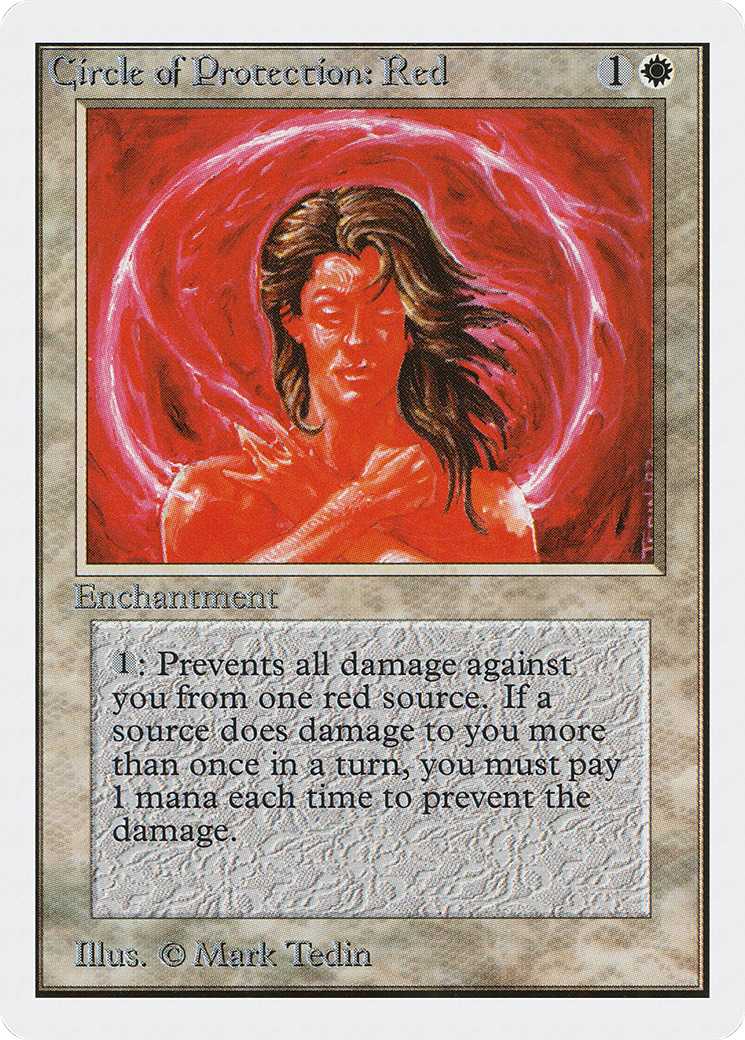 Image of Circle of Protection: Red (2ED-) - Unlimited Edition