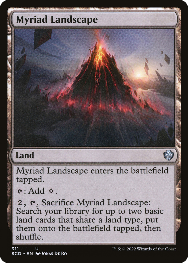 Image of Myriad Landscape (SCD-311) - Starter Commander Decks