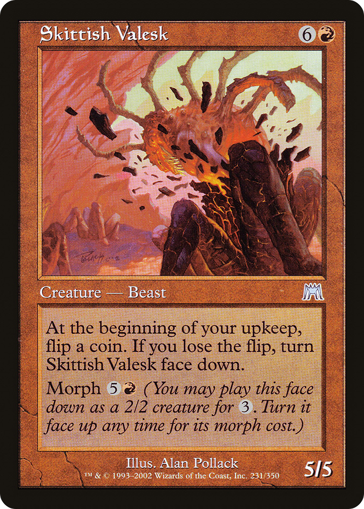 Image of Skittish Valesk (ONS-231) - Onslaught