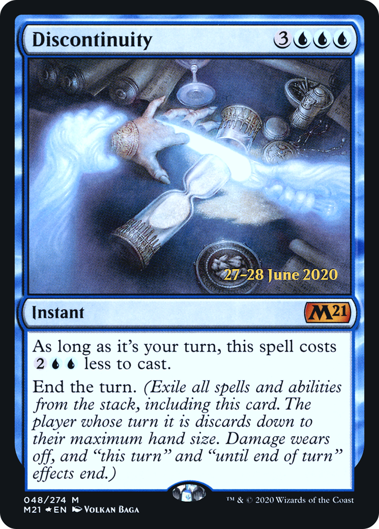 Image of Discontinuity (PRE-048) - Core Set 2021 Promos Foil