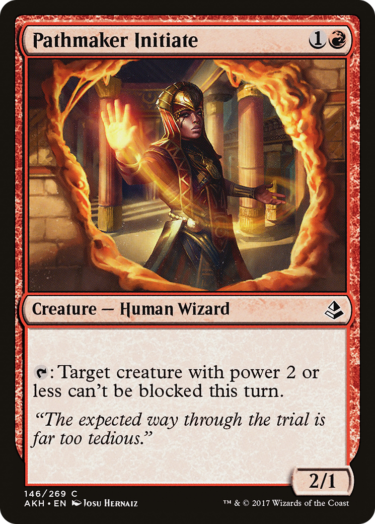 Image of Pathmaker Initiate (AKH-146) - Amonkhet