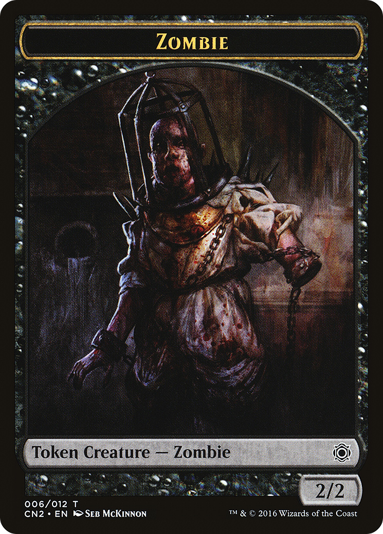 Image of Zombie Token (CN2-006) - Conspiracy: Take the Crown Tokens
