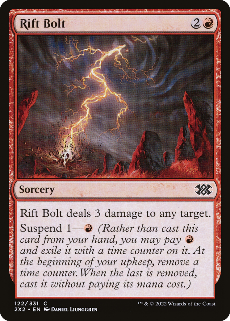 Image of Rift Bolt (2X2-122) - Double Masters 2022