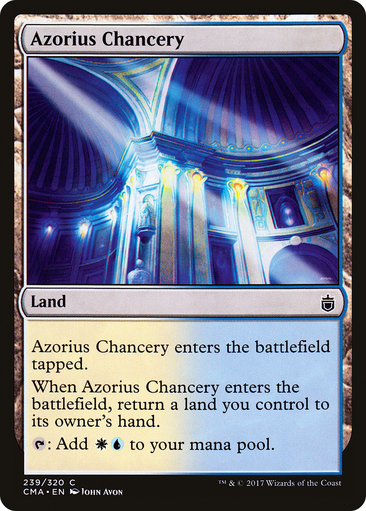 Image of Azorius Chancery (CMA-239) - Commander Anthology