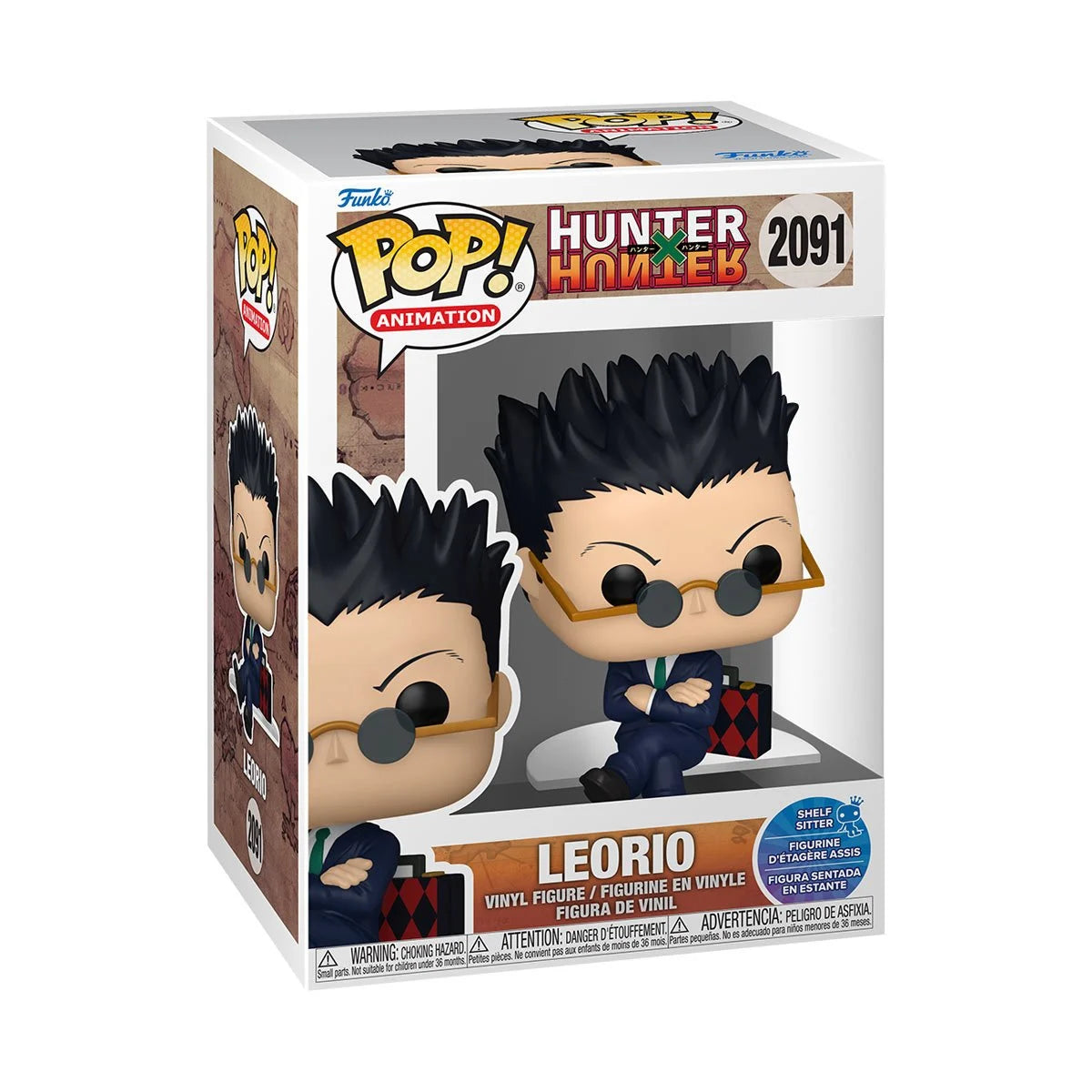 Image of Hunter x Hunter Leorio (Sitting) Funko Pop! Vinyl Figure #2091