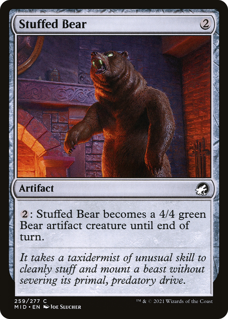 Image of Stuffed Bear (MID-259) - Innistrad: Midnight Hunt
