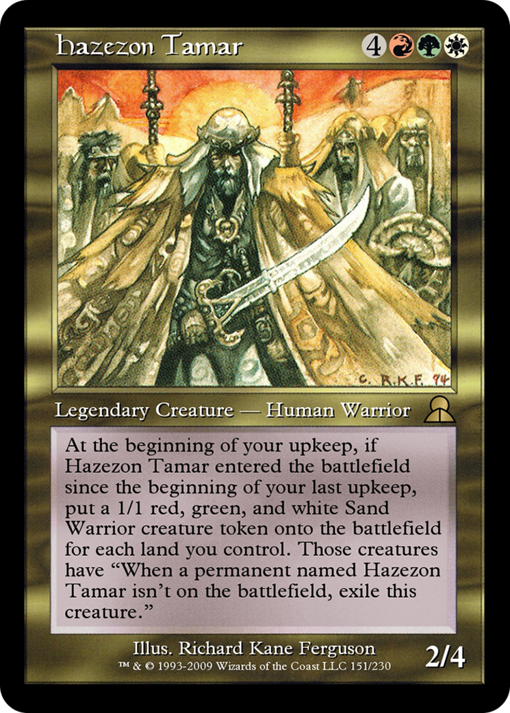 Image of Hazezon Tamar (ME3-151) - Masters Edition III Foil