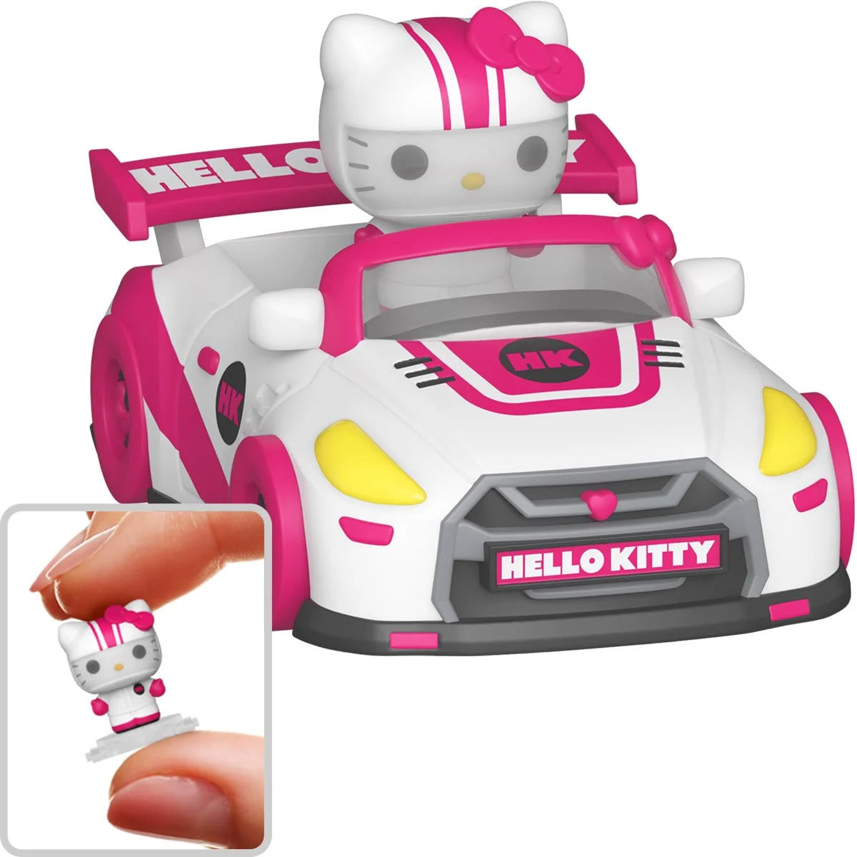 Image of Sanrio Hello Kitty with Racecar Funko Bitty Pop! Ride