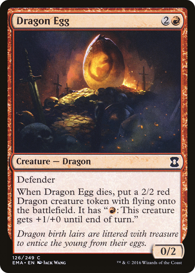 Image of Dragon Egg (EMA-126) - Eternal Masters