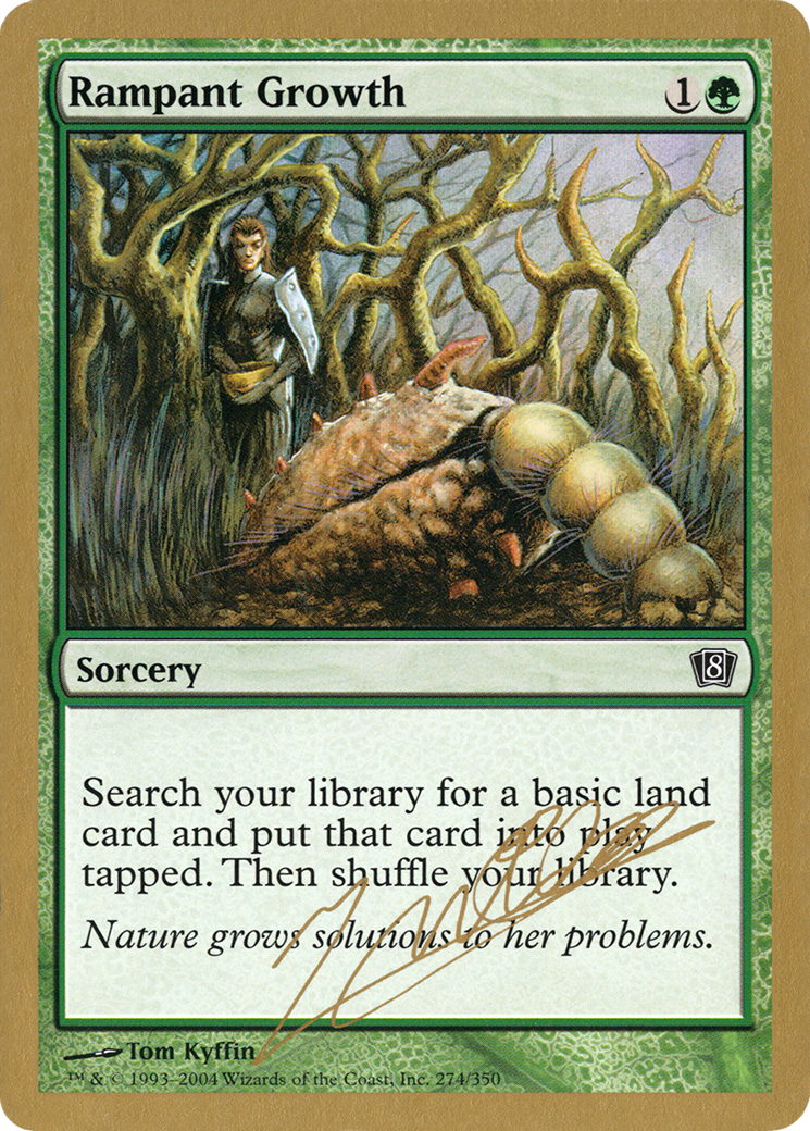Image of Rampant Growth - 2004 Julien Nuijten (8ED) (WCD-) - World Championship Decks 2004