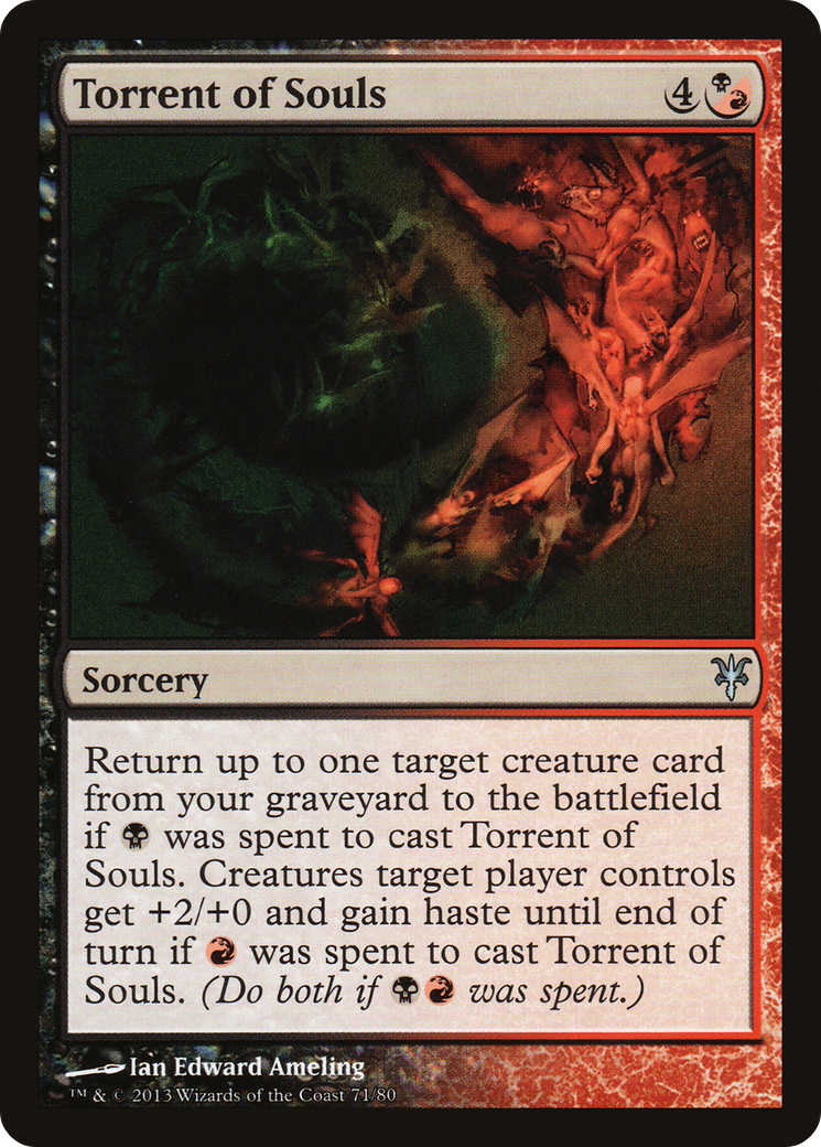 Image of Torrent of Souls (DDK-071) - Duel Decks: Sorin vs. Tibalt