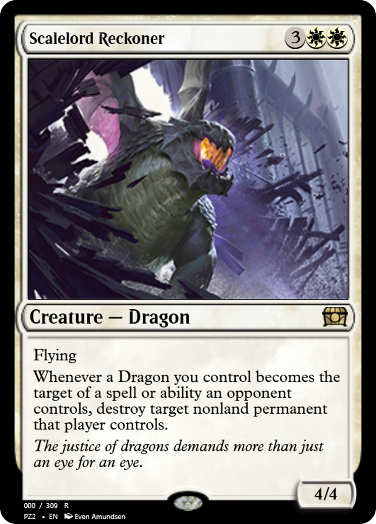 Image of Scalelord Reckoner (PZ2-65689) - Treasure Chest Foil