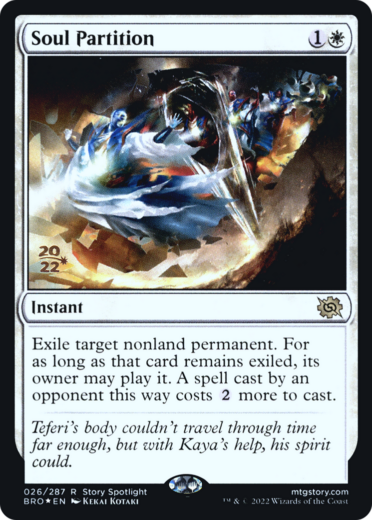 Image of Soul Partition (PRE-026) - The Brothers' War Promos Foil