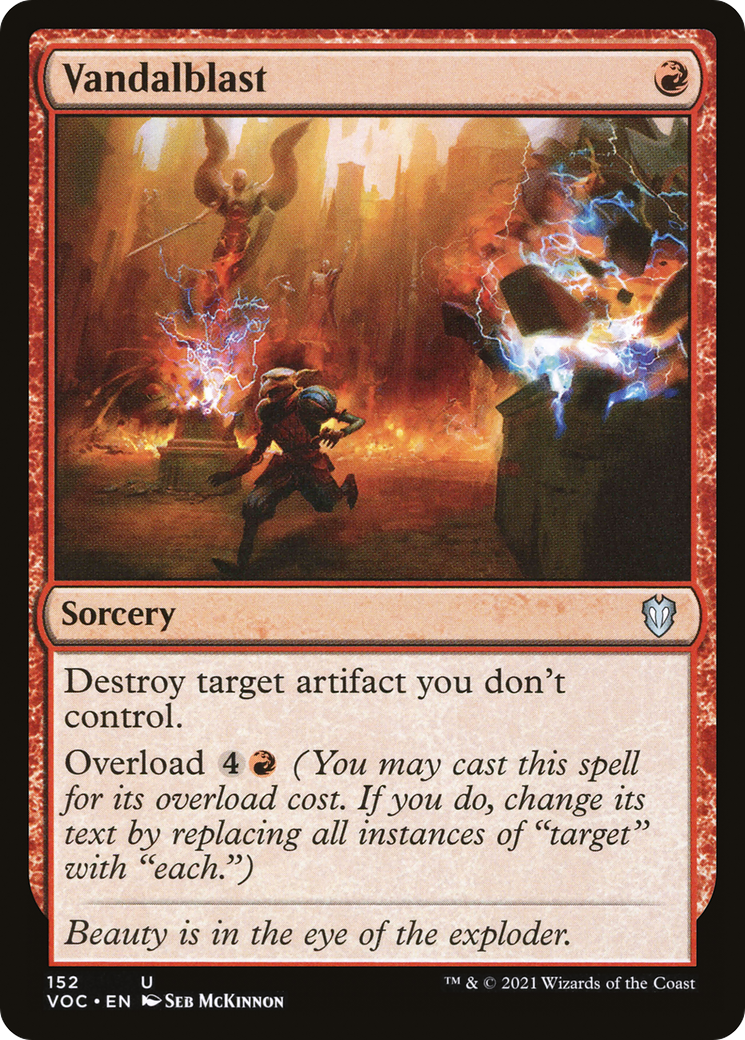 Image of Vandalblast (VOC-152) - Crimson Vow Commander