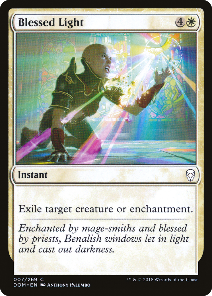 Image of Blessed Light (DOM-007) - Dominaria