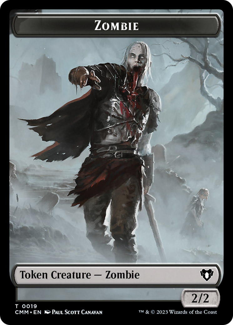 Image of Zombie (TCMM-019) - Commander Masters Tokens