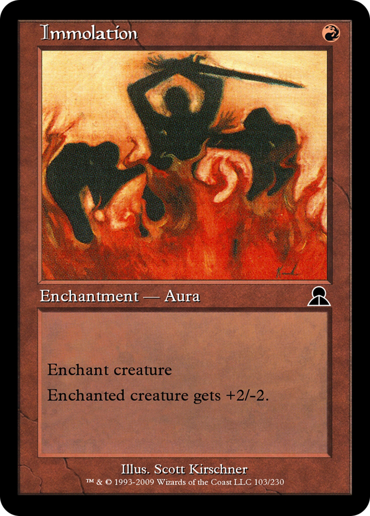 Image of Immolation (ME3-103) - Masters Edition III Foil