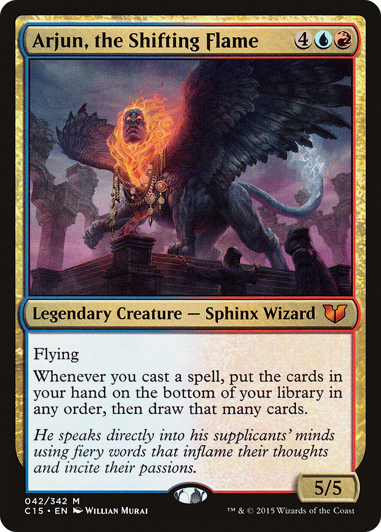 Image of Arjun, the Shifting Flame (C15-042) - Commander 2015