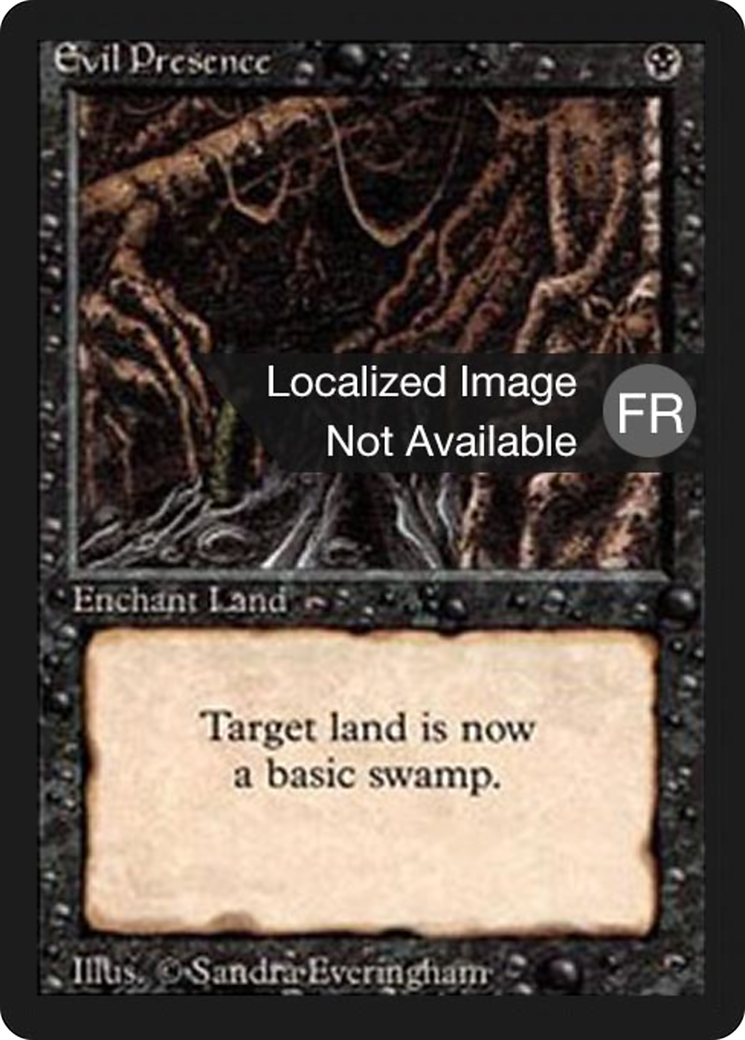 Image of Evil Presence (FBB-) - Foreign Black Border