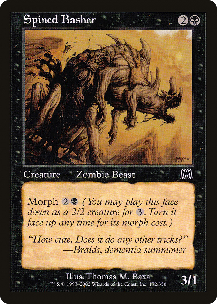 Image of Spined Basher (ONS-172) - Onslaught Foil
