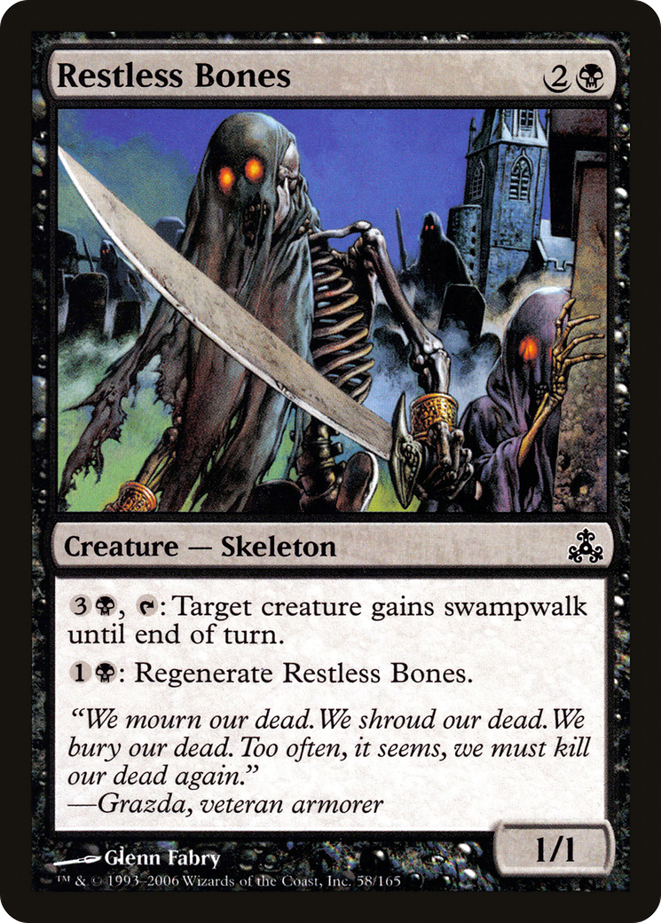 Image of Restless Bones (GPT-058) - Guildpact