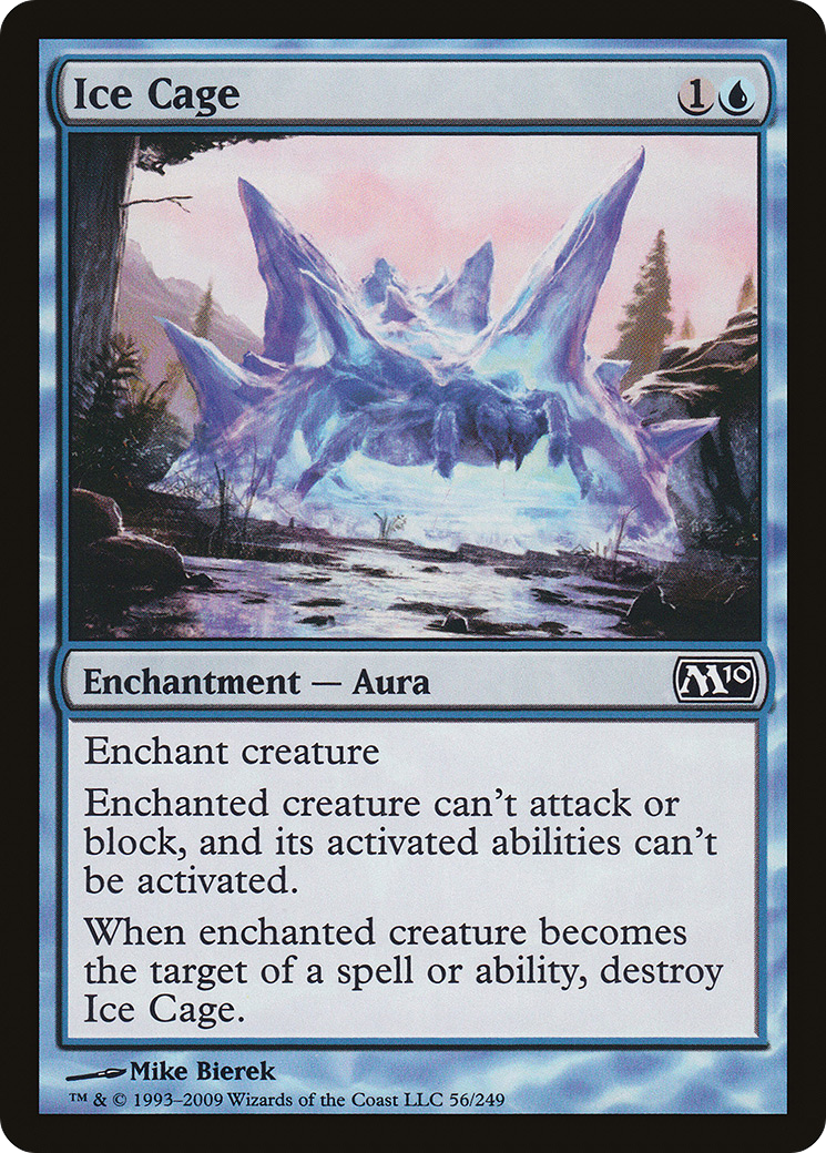 Image of Ice Cage (M10-056) - Magic 2010 Foil