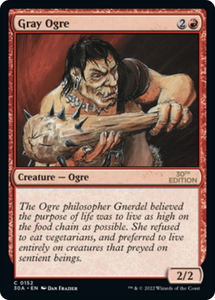 Image of Gray Ogre (30A-152) - 30th Anniversary Edition