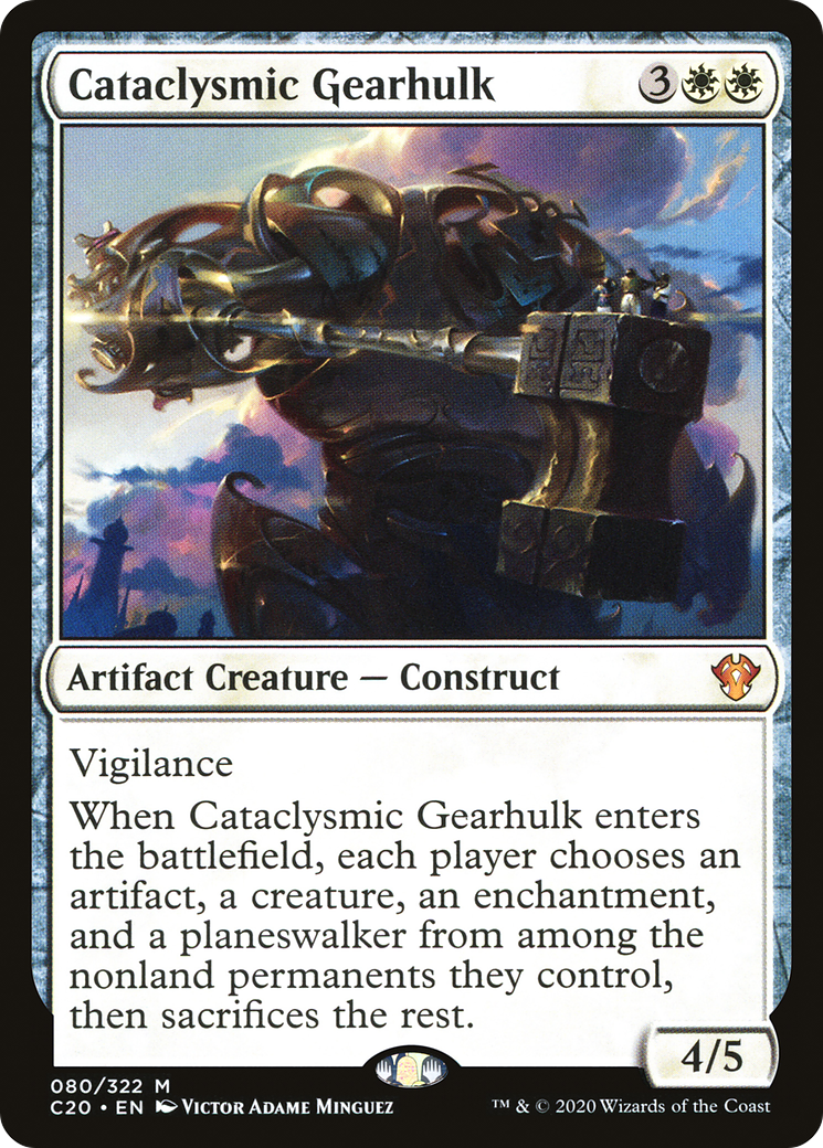 Image of Cataclysmic Gearhulk (C20-080) - Commander 2020