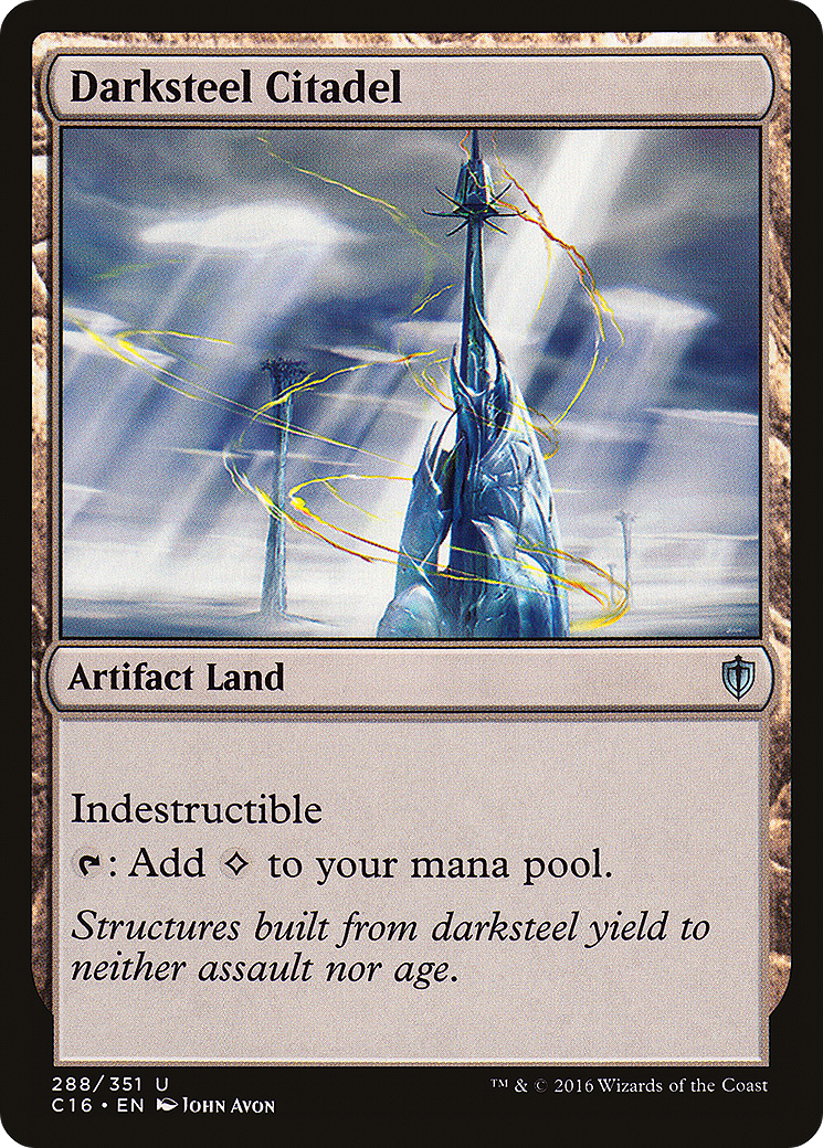 Image of Darksteel Citadel (C16-288) - Commander 2016