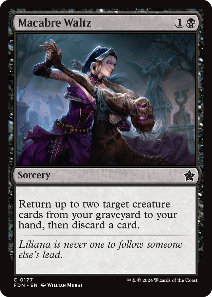 Image of Macabre Waltz (FDN-177) - Foundations Foil