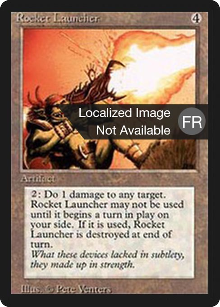 Image of Rocket Launcher (FBB-) - Foreign Black Border
