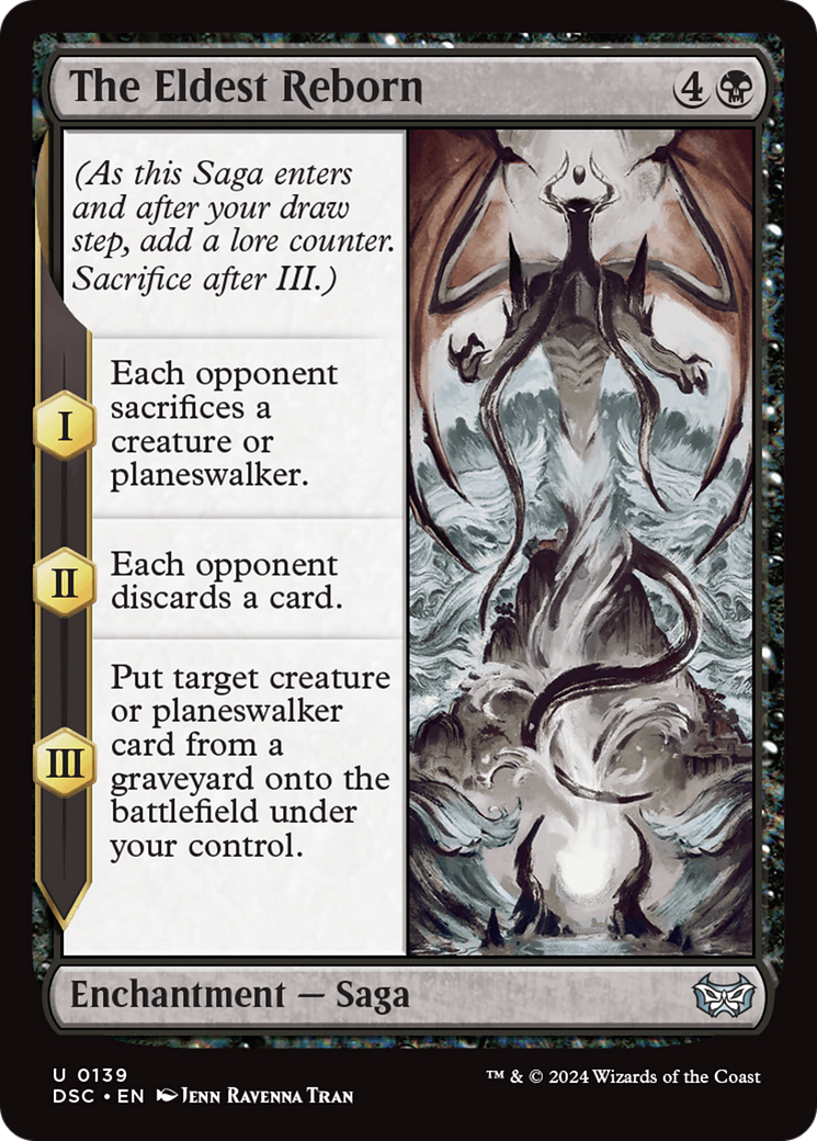 Image of The Eldest Reborn (DSC-139) - Duskmourn: House of Horror Commander