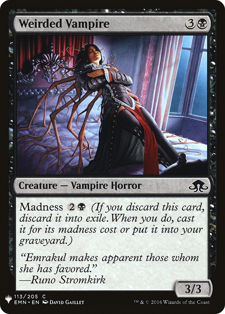Image of Weirded Vampire (LIST-113) - The List