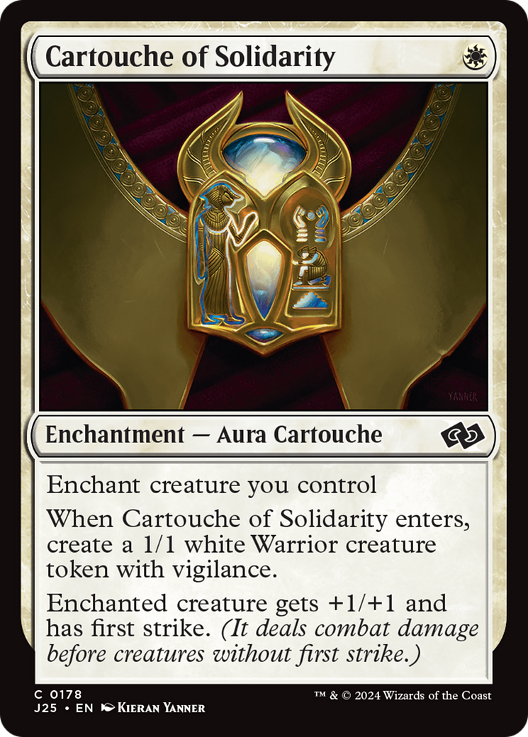 Image of Cartouche of Solidarity (J25-178) - Foundations Jumpstart
